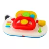 LEAN TOYS Simulador de condução para bebés – volante interativo com luz e som
