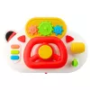 LEAN TOYS Simulador de condução para bebés – volante interativo com luz e som