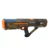 LEAN TOYS Pistola de água elétrica, recarregável, transparente e preta, 55 cm