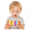 LEAN TOYS Puzzle educativo de matemática para crianças Nuka com rolos de contagem - azul