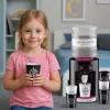 LEAN TOYS Dispensador de água de brincar para crianças com luz e som, rosa