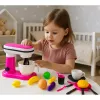 LEAN TOYS Liquidificadora de brincar para crianças, acessórios, frutas