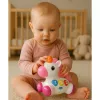 LEAN TOYS Brinquedo interativo para crianças pequenas unicórnio sobre rodas, luz e som