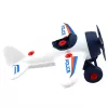 LEAN TOYS Conjunto criativo DIY: avião com chave de fendas, polícia com chave de fendas
