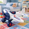 LEAN TOYS Conjunto criativo DIY: avião com chave de fendas, polícia com chave de fendas