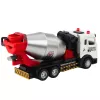 LEAN TOYS Betoneira veículo de obra cabina metálica tambor rotativo luzes sons