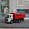 LEAN TOYS Camião basculante com cabina metálica, caixa móvel, luzes e sons