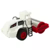 LEAN TOYS Cilindro compactador de obra, rolo rotativo metálico, luzes, sons