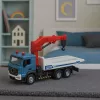LEAN TOYS Veículo de reboque com cabina metálica, luzes e sons