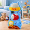LEAN TOYS Painel interativo sensor de altura luz e sons