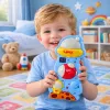 LEAN TOYS Painel interativo sensor de altura luz e sons