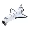 LEAN TOYS Nave espacial de metal pull-back abre branca