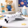 LEAN TOYS Nave espacial de metal pull-back abre branca