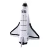 LEAN TOYS Nave espacial de metal pull-back abre branca