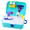 LEAN TOYS Conjunto de beleza salão de animais mala mochila 16 peças
