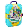 LEAN TOYS Conjunto de beleza salão de animais mala mochila 16 peças