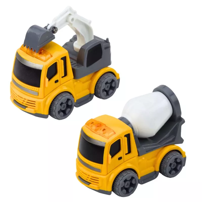 LEAN TOYS Conjunto de semáforos, radar, tapete, veículos de obra, luz e som