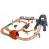 LEAN TOYS Parque dos dinossauros comboio elétrico com luzes e sons 76 cm