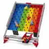 LEAN TOYS Blocos de tabuleiro arco-íris pista de bolas jogo de apanhar bolas 477 peças