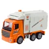 LEAN TOYS Camião do lixo City luzes e sons laranja