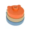 LEAN TOYS Conjunto de blocos sensoriais educativos macios ECO borracha animais 18 unid.