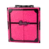 LEAN TOYS Conjunto de guarda-roupa rosa para bonecas, vestidos, sapatos, acessórios