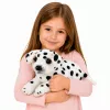 LEAN TOYS Peluche cão dálmata peluche cão macio 25 cm