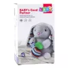 LEAN TOYS Caixa de música coelhinho peluche macio peluche mascote bege