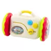 LEAN TOYS Espelho de fuga brinquedo educativo interativo para crianças pequenas chocalho