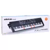 LEAN TOYS Teclado piano eletrónico com microfone 200 sons 61 teclas 78cm