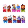LEAN TOYS Puzzle educativo para crianças pequenas comboio do alfabeto com animais 40 peças