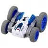 LEAN TOYS Carro acrobático com controlo remoto RC luzes fumo drift 360° azul