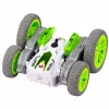 LEAN TOYS Carro de acrobacias com controlo remoto RC luzes fumo drift 360° verde