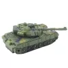 LEAN TOYS Carro de combate militar T90 com controlo remoto RC luzes sons verde 1:18