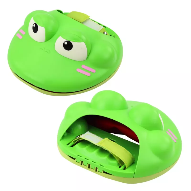 LEAN TOYS Frog Ball Catchers Lançadores Jogo de arcada desportivo para crianças