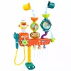 LEAN TOYS Brinquedo de banho Overflow rodas copos duche