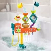 LEAN TOYS Brinquedo de banho Overflow rodas copos duche