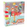 LEAN TOYS Brinquedo de banho Overflow rodas copos duche