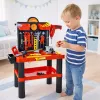 LEAN TOYS Bancada de trabalho infantil mesa DIY acessórios de ferramentas 70 cm