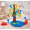LEAN TOYS Macacos saltitantes árvore lago família jogo de arcada