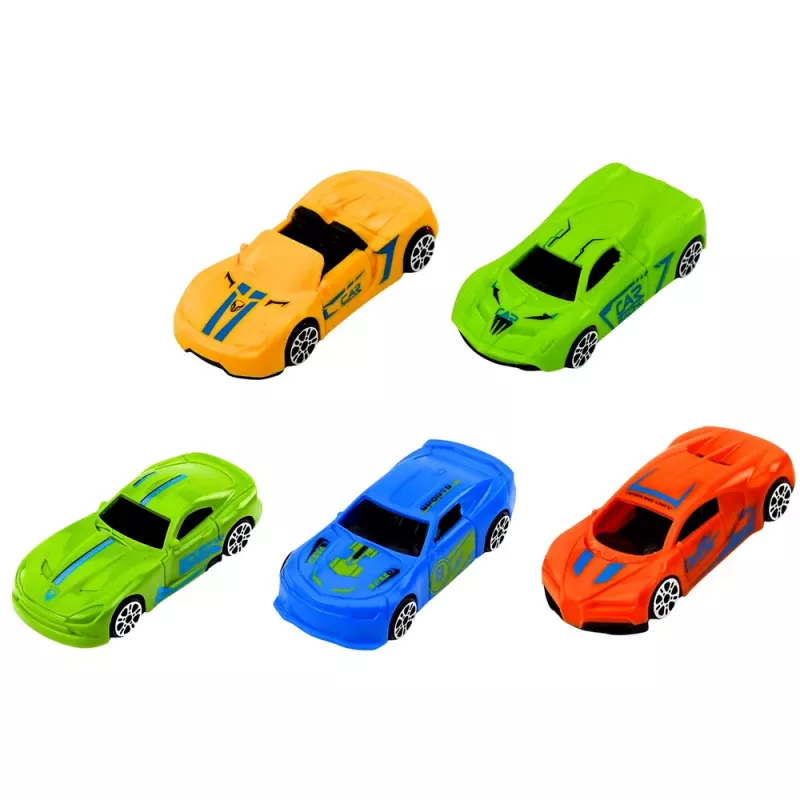 LEAN TOYS Camião de transporte Lora com carros luzes sons verde