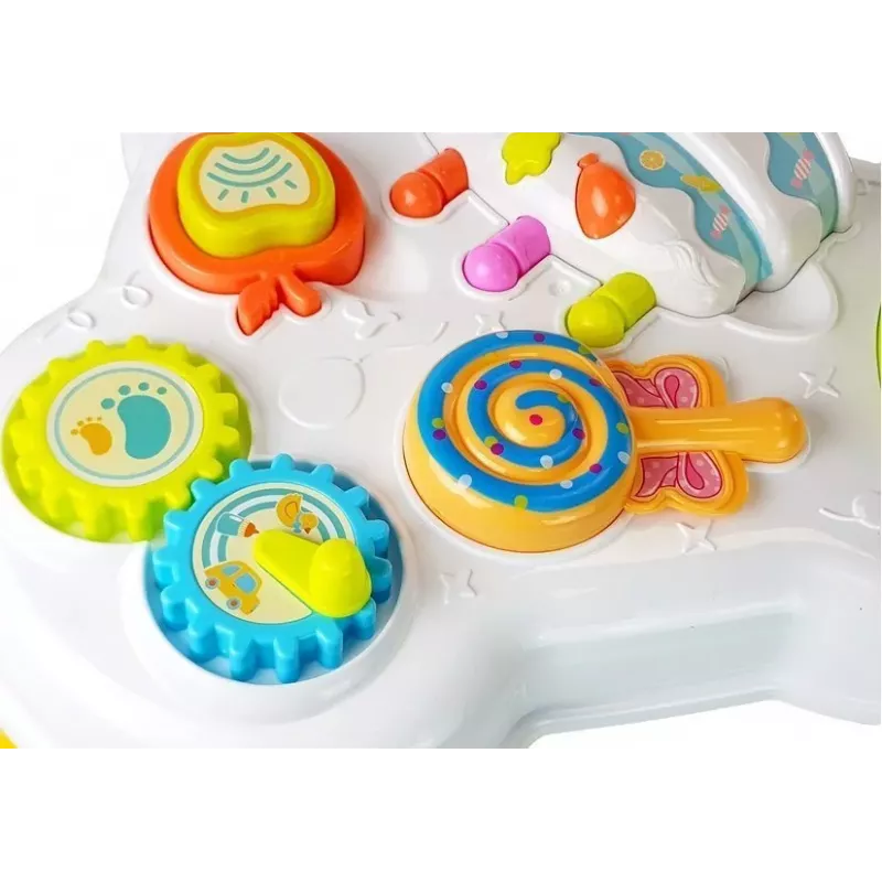 LEAN TOYS Mesa de aprendizagem - doces com sons para bebés