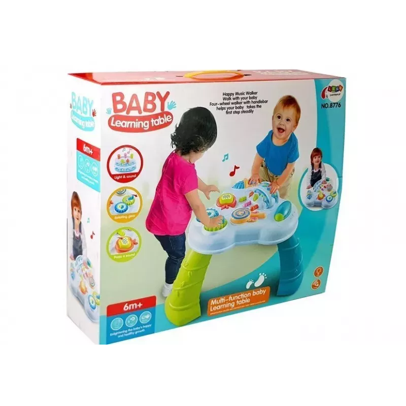 LEAN TOYS Mesa de aprendizagem - doces com sons para bebés