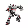 LEAN TOYS Blocos de construção carro de corrida robô 2 em 1 branco 320 peças