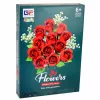 LEAN TOYS Blocos de construção ramo de flores rosas vermelhas gipsófila 952 peças