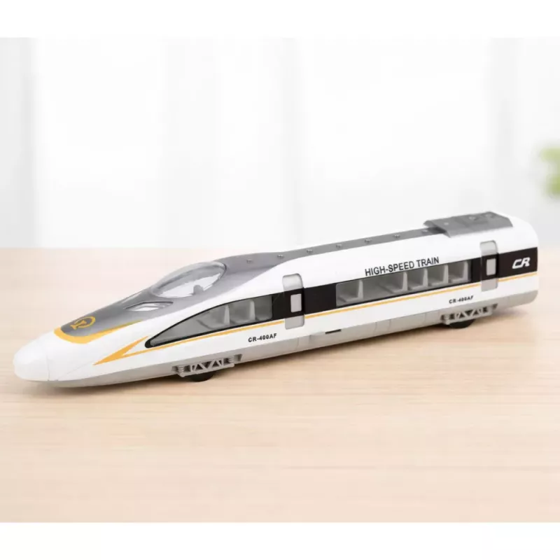 LEAN TOYS Comboio expresso de alta velocidade com portas de abrir, motorizado, luzes e sons