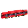 LEAN TOYS Comboio metro City Express com portas, luz e som, vermelho