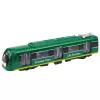 LEAN TOYS Comboio metro City Express com portas de abrir, luzes e sons, verde
