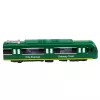LEAN TOYS Comboio metro City Express com portas de abrir, luzes e sons, verde