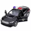 LEAN TOYS Carro SWAT unidade especial portas de abrir tração luzes sons preto